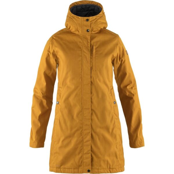 Fjällräven Womens Kiruna Padded Parka  (Brun (ACORN/166) X-small)