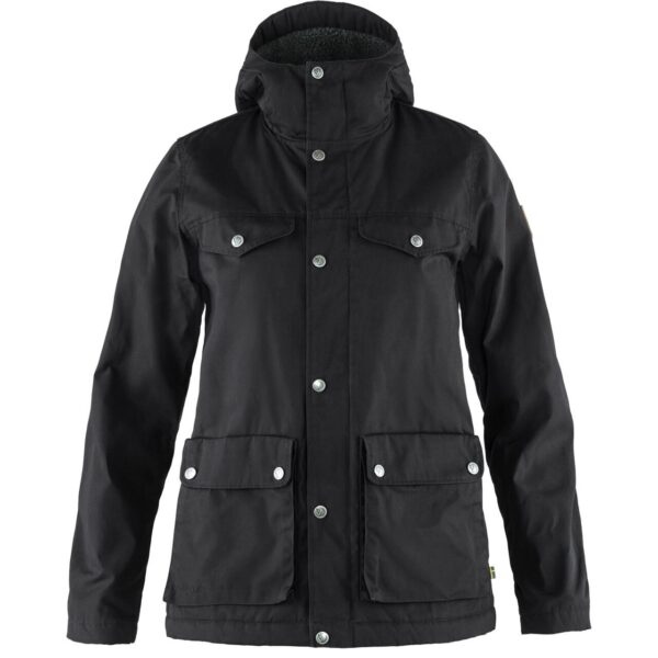 Fjällräven Womens Greenland Winter Jacket  (Sort (BLACK/550) XX-small)