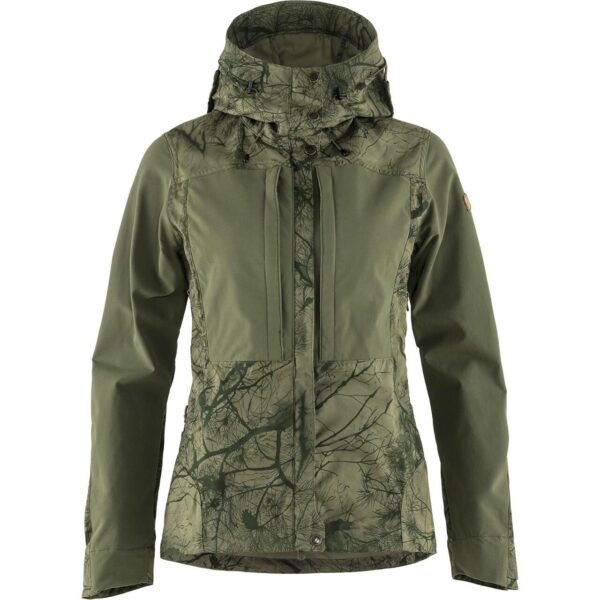 Fjällräven Womens Keb Jacket  (Grøn (GREEN CAMO-LAUREL GRN/626-625) XX-large)