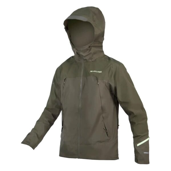 Endura Mens MT500 Waterproof Jacket II  (Grøn (BOTTLE GREEN) Medium)