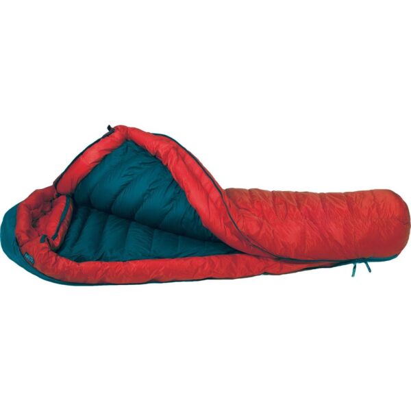 Western Mountaineering Bison Gore Infinium (Rød (CRIMSON/BLACK) Personlængde 200 cm)