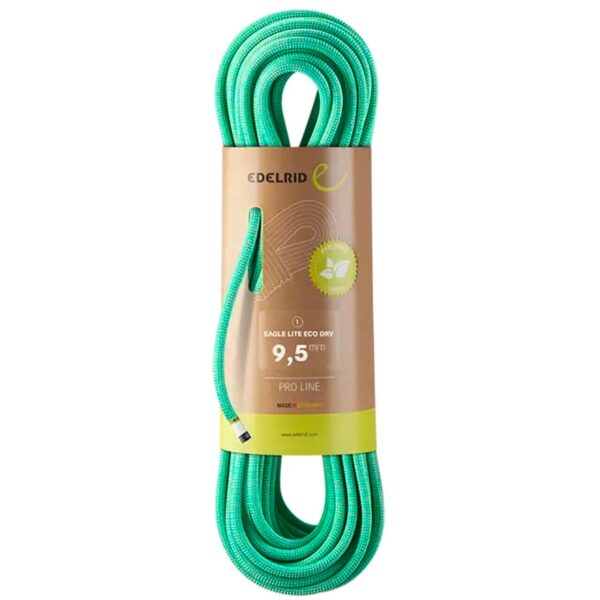 Edelrid Eagle Lite Eco Dry 9,5mm (Grøn (BRIGHT GREEN) 70 M)