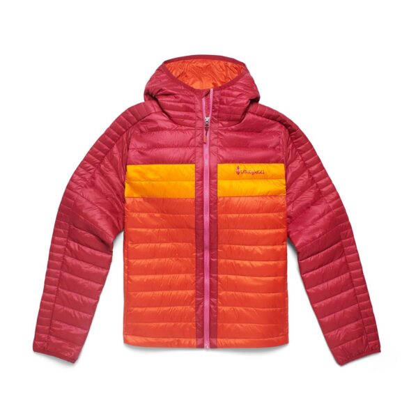 Cotopaxi Womens Capa Insulated Hooded Jacket (Rød (RASPBERRY & CANYON) Small)