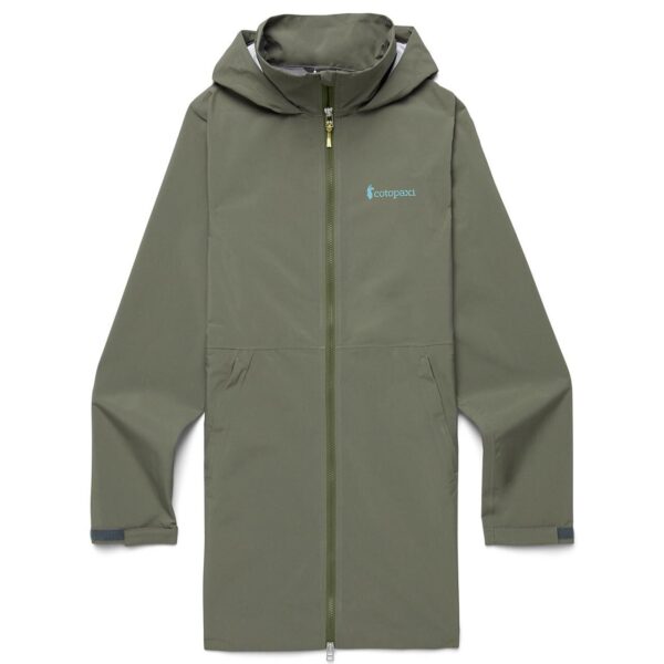 Cotopaxi Womens Cielo Rain Trench (Grøn (COTOPAXI FATIGUE) X-large)