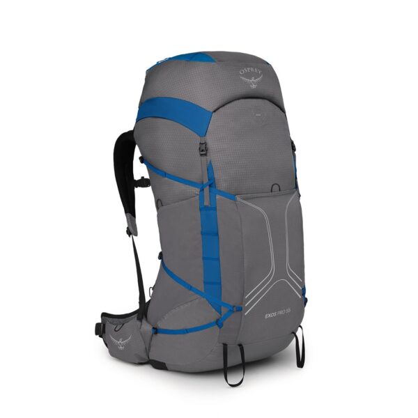 Osprey Mens Exos Pro 55 (Grå (DALE GREY/AGAM BLUE) Large/x-large)