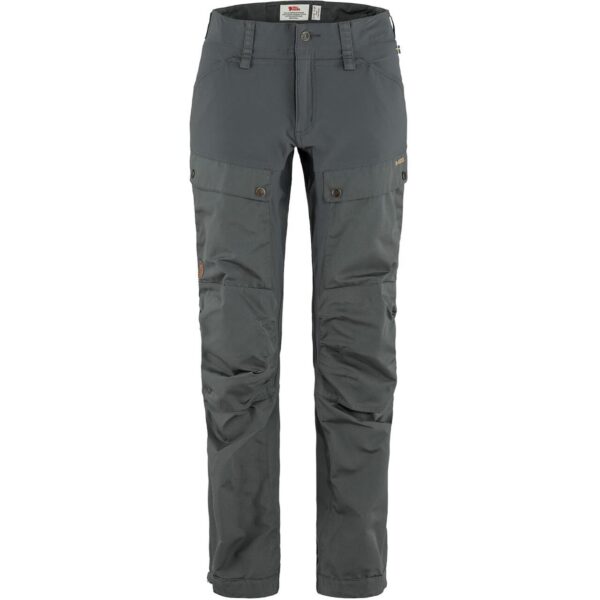 Fjällräven Womens Keb Trousers Curved (Grå (BASALT/050) 34 lang)