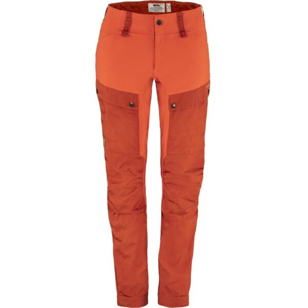 Fjällräven Womens Keb Trousers Curved (Rød (CABIN RED-ROWAN RED/321-333) 38)