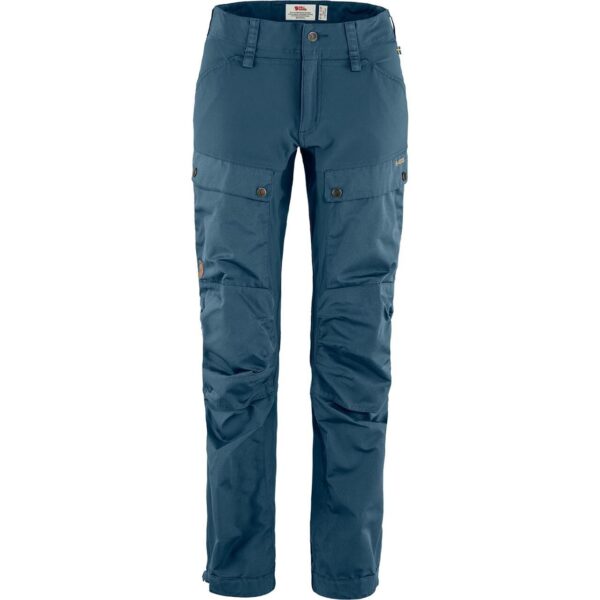 Fjällräven Womens Keb Trousers Curved (Blå (INDIGO BLUE/534) 38 lang)