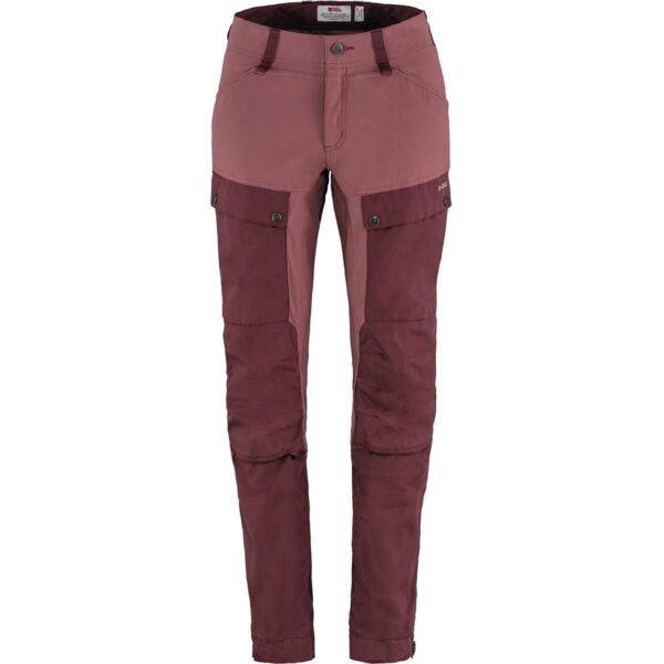 Fjällräven Womens Keb Trousers Curved (Lilla (PORT-MESA PURPLE/357-410) 40 kort)