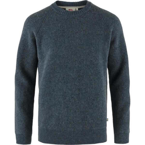 Fjällräven Mens Övik Rib Sweater (Blå (NAVY/560) Medium)