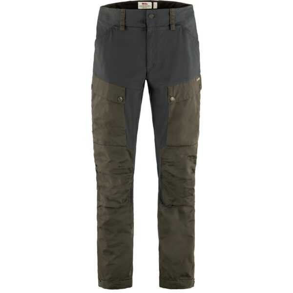 Fjällräven Mens Keb Trousers (Grøn (DARK OLIVE-DARK GREY/633-030) 48 lang)