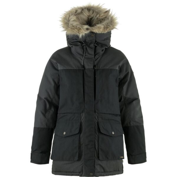 Fjällräven Womens Polar Expedition Parka (Grå (IRON GREY-BLACK/048-550) Large)