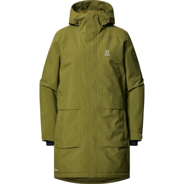 Haglöfs Womens Salix Proof Mimic Parka (Grøn (OLIVE GREEN) Small)