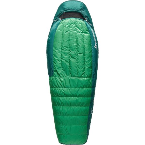 Sea to Summit Ascent -1c Down Sleeping Bag (Grøn (RAIN FOREST GREEN) Personlængde 185 cm)