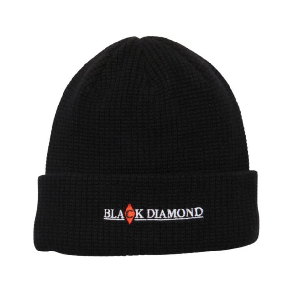 Merino beanie - Black Diamond - Sort