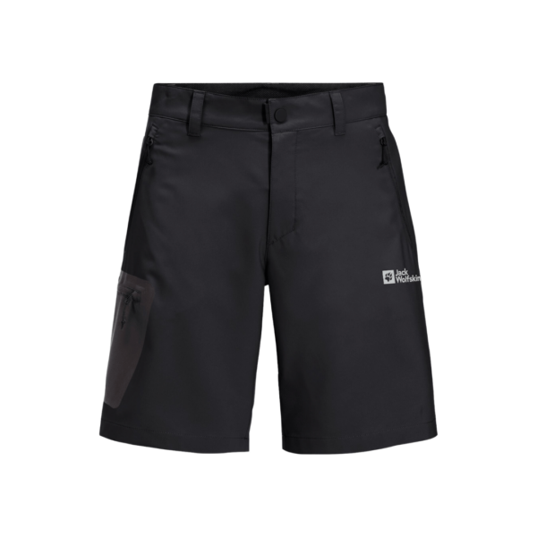 Shorts herre - Jack Wolfskin Active Track Shorts M - Sort