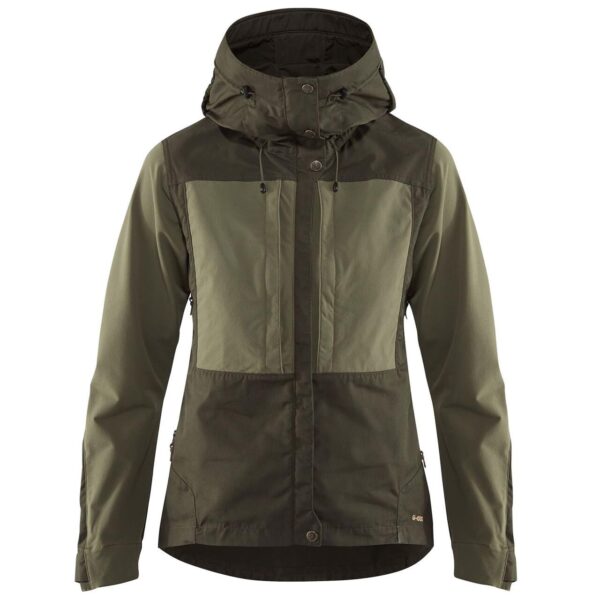 Fjällräven Womens Keb Jacket  (Grøn (DEEP FOREST-LAUREL GRN/662-625) Large)