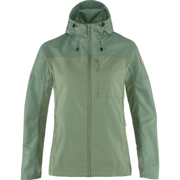 Fjällräven Womens Abisko Midsummer Jacket  (Grøn (JADE GREEN-PATINA GRN/613-614) Small)