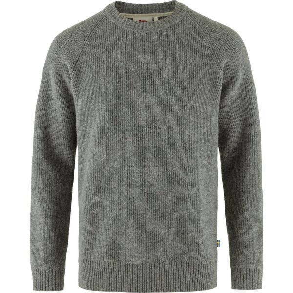 Fjällräven Mens Övik Rib Sweater (Grå (GREY/020) XX-large)